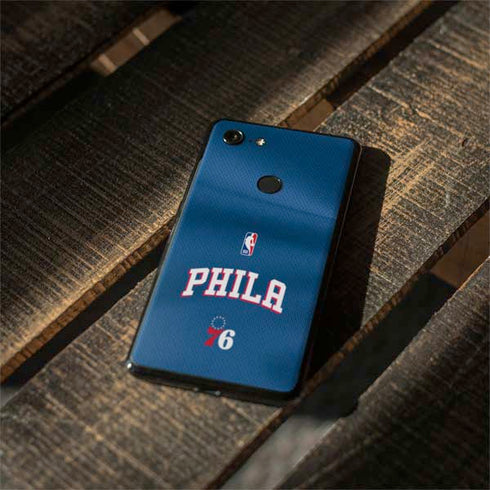 NBA Philadelphia 76ers Jersey Google Pixel 3 XL Skin
